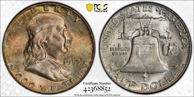 1953-D 50C MS66+ FBL