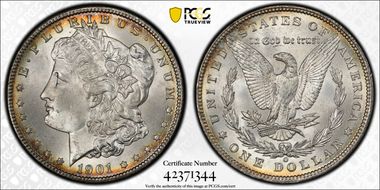 1901-O $1 MS66