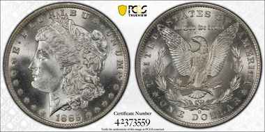 1885-O $1 MS66