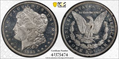 1885-CC $1 GSA Hoard MS64DMPL