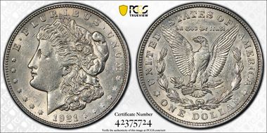 1921 $1 Morgan N1
