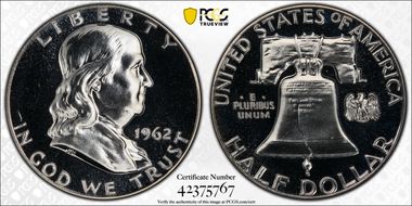1962 50C PR67