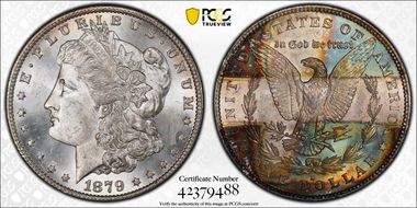 1879-S $1 MS64