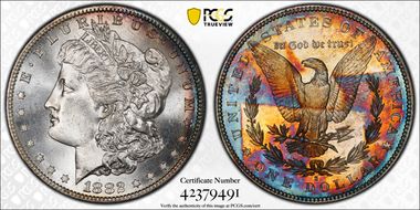 1882-S $1 MS66