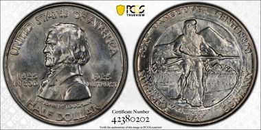 1925 50C Fort Vancouver MS64