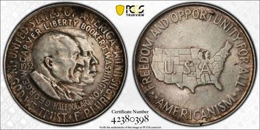 1952 50C Washington-Carver AU55