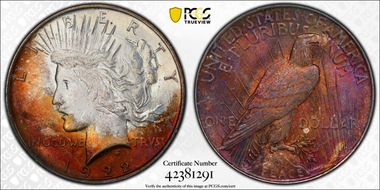 1922 $1 MS65