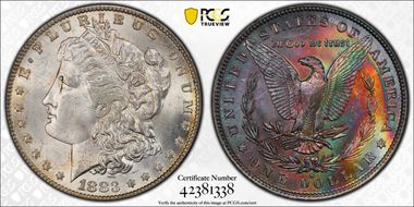 1883-O $1 MS63