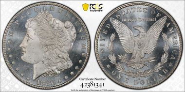 1880-S $1 MS66PL