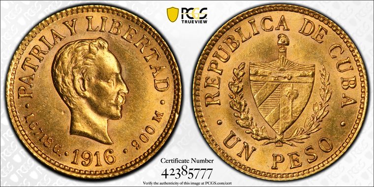 Cert 42385777 - Coin Image