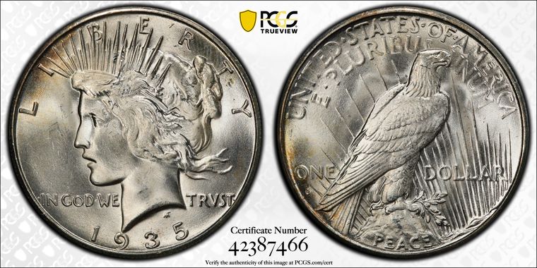 Cert 42387466 - Coin Image