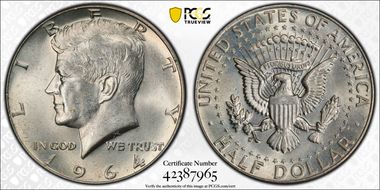 1964-D 50C TDO FS-103 MS64