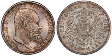 1892-F 5 Mk J-176 MS64