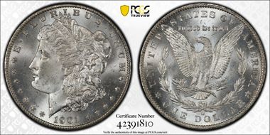 1901-O $1 MS66