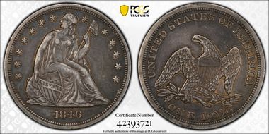 1846 $1 XF40