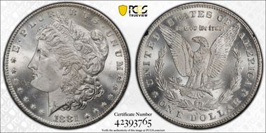 1881-CC $1 GSA Hoard MS64