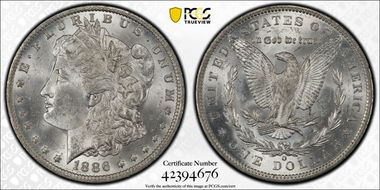 1886-O $1 MS63