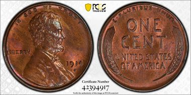 1914-S 1C MS65BN