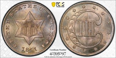 1851 3CS MS67