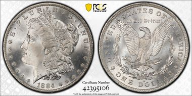 1884-O $1 MS67