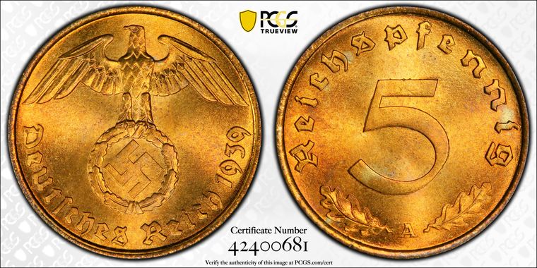 Cert 42400681 - Coin Image