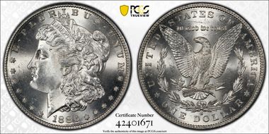 1886-S $1 MS65+