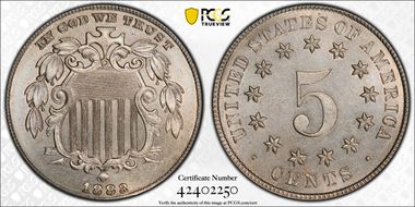 1883 5C Shield MS64