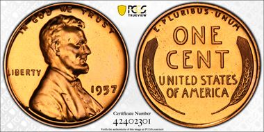 1957 1C PR66RD