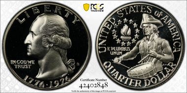 1976-S 25C Silver PR69DCAM