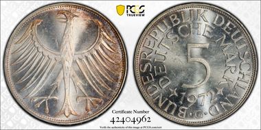 1972-G 5 Mk J-387 MS64