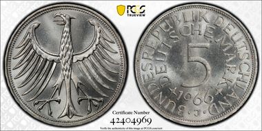 1966-J 5 Mk MS65+