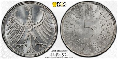 1965-G 5 Mk MS64