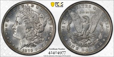 1879 $1 MS63