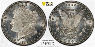 1895-S $1 MS62