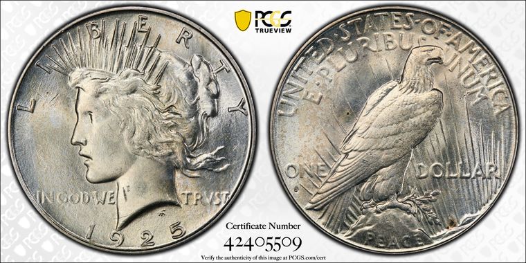 Cert 42405509 - Coin Image