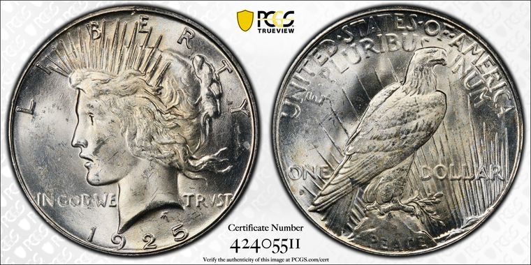 Cert 42405511 - Coin Image