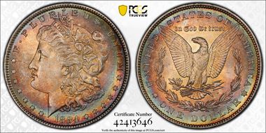 1884 $1 MS64