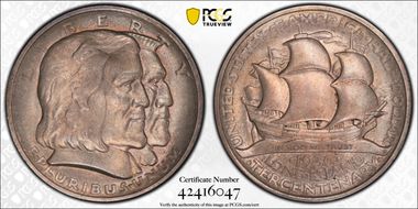 1936 50C Long Island MS64