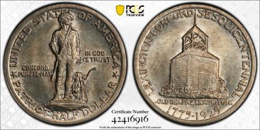 1925 50C Lexington AU58