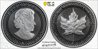 2019 $5 Maple Leaf Silver Modified PR Pride of Two Nations Set PR70