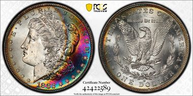 1882-S $1 MS65+