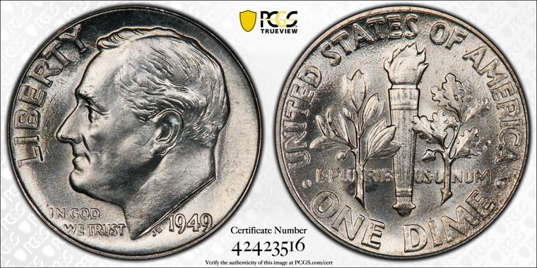 Cert 42423516 - Coin Image