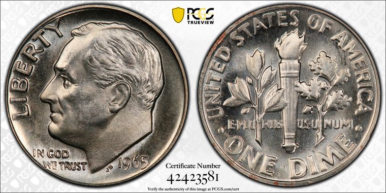 Cert 42423581 - Coin Image