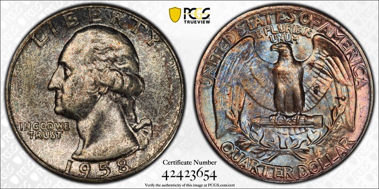 Cert 42423654 - Coin Image