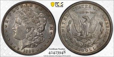 1888-S $1 AU53