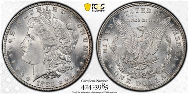 1885 $1 MS64