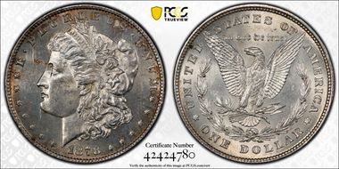 1878 8TF $1 N1