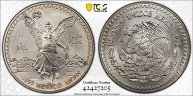 1993-Mo Onza Libertad Ag N1