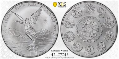 2020-Mo Onza Libertad Ag MS69