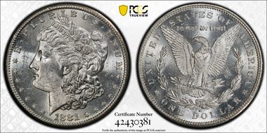 1881-S $1 MS63